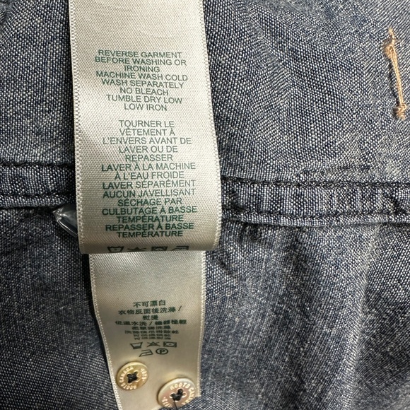 Denim Shirt Dress Roots - Picture 9 of 10